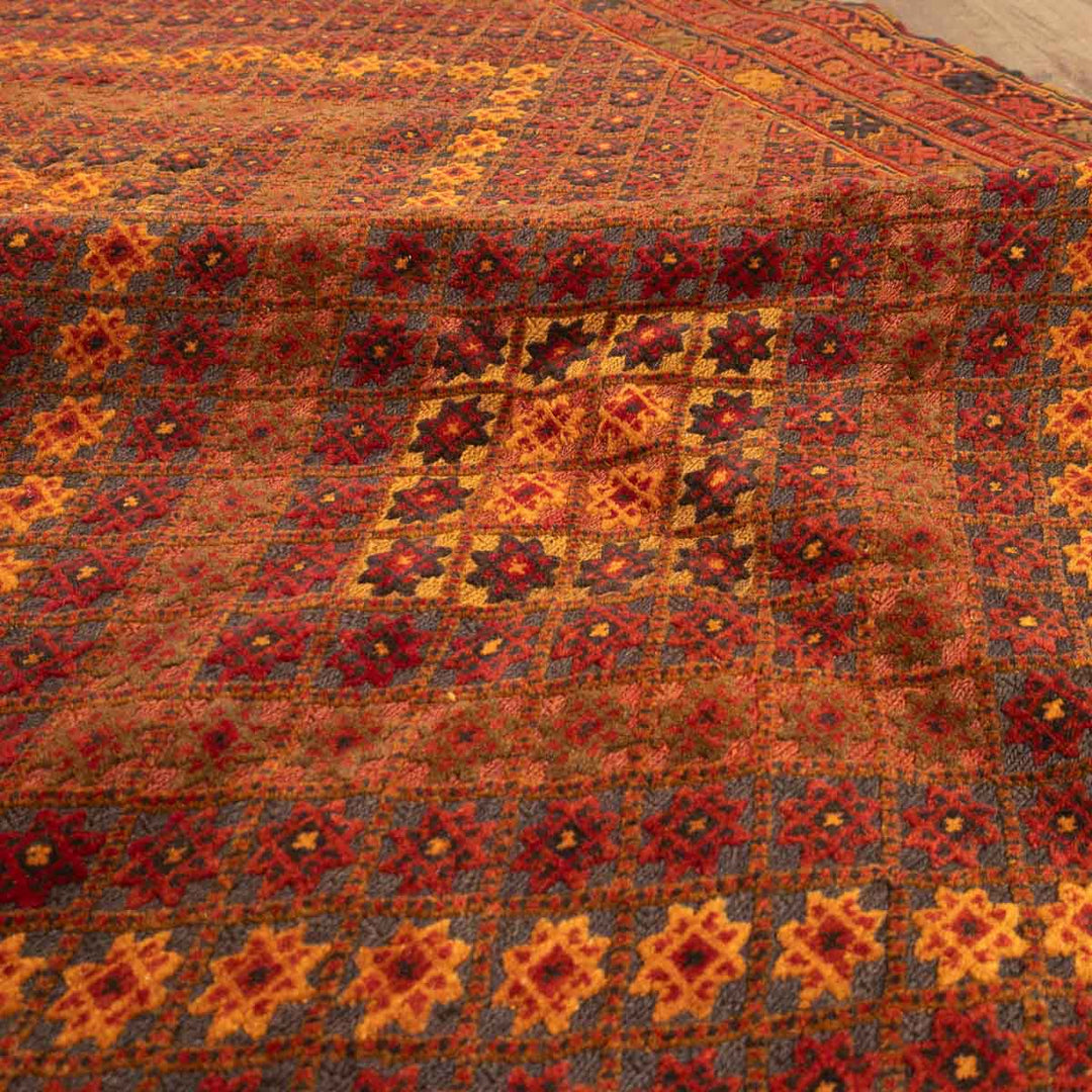 שטיח אוזבקי 00 אדום 186*157 | Uzbek