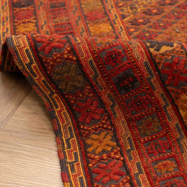 שטיח אוזבקי 00 אדום 186*157 | Uzbek