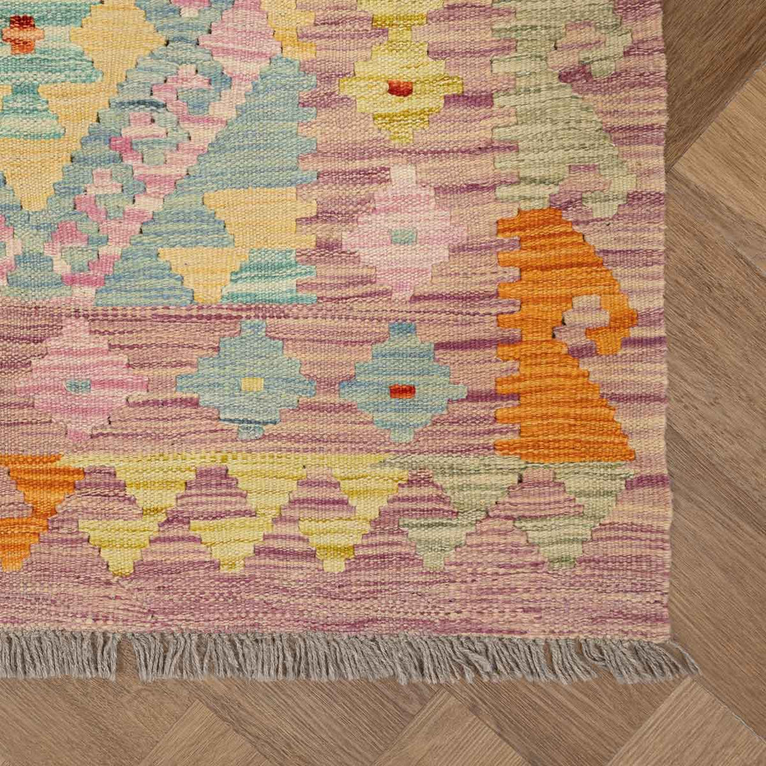 שטיח קילים אפגני 00 צבעוני 299*81