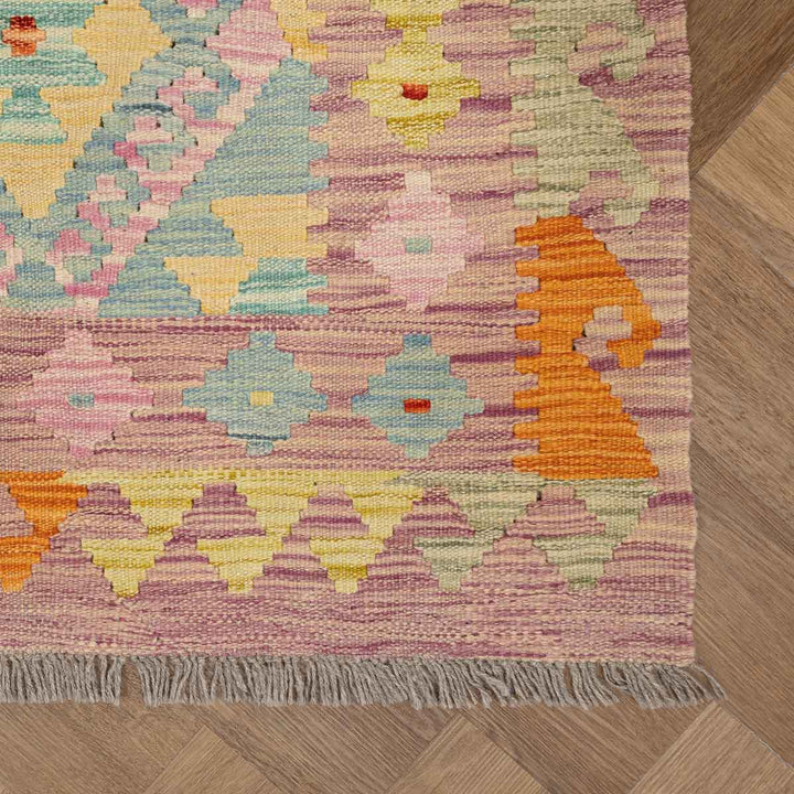 שטיח קילים אפגני 00 צבעוני 299*81