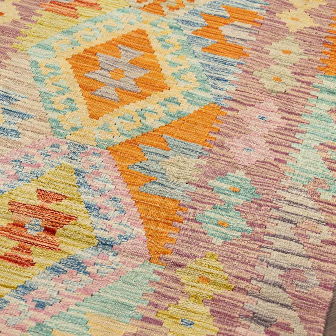 שטיח קילים אפגני 00 צבעוני 299*81