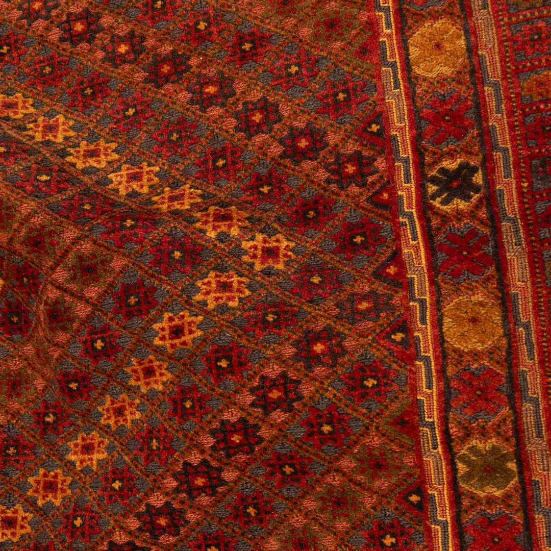 שטיח אוזבקי 00 אדום 186*157 | Uzbek