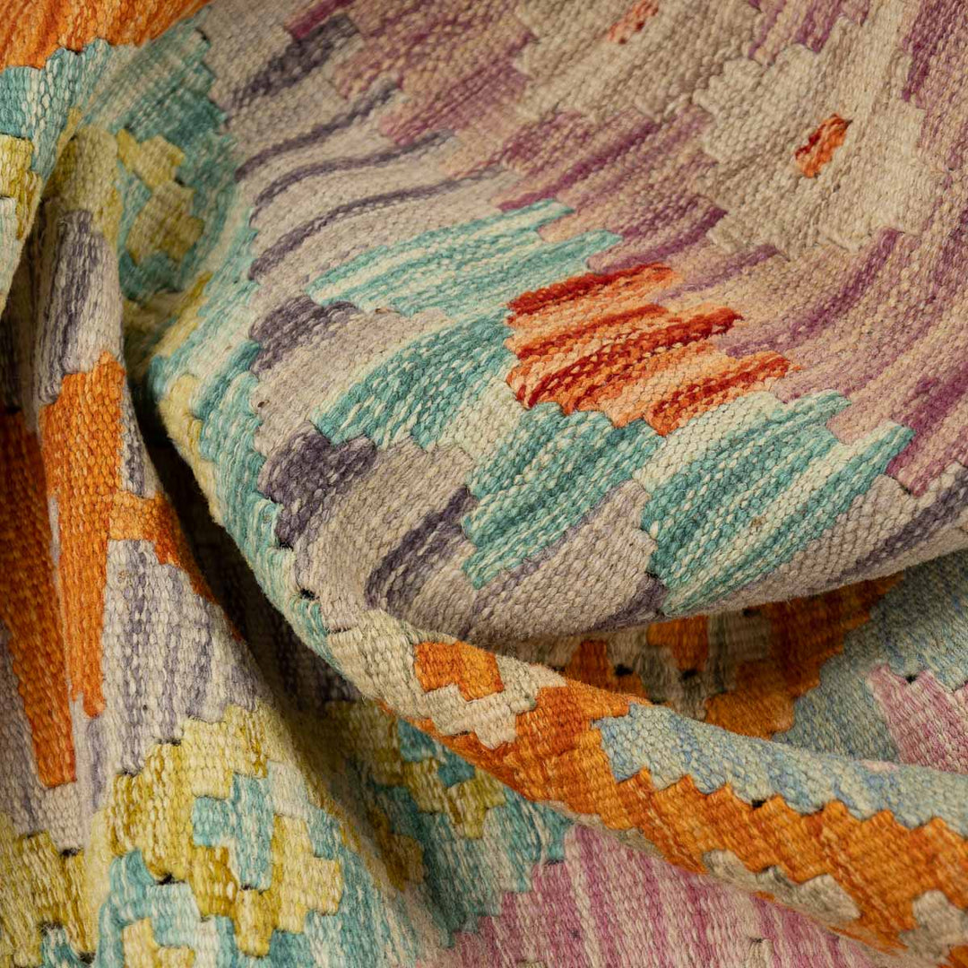 שטיח קילים אפגני 00 צבעוני 299*81