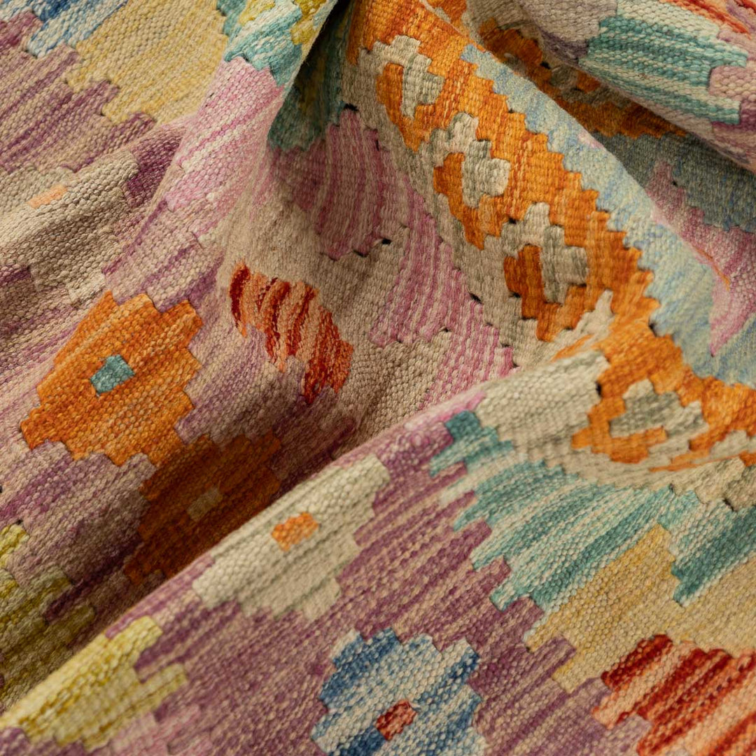 שטיח קילים אפגני 00 צבעוני 299*81