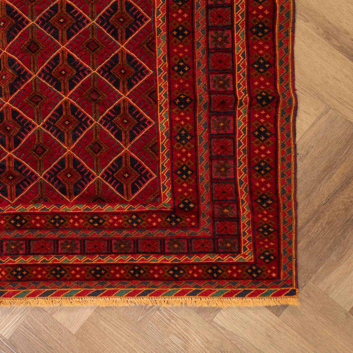 שטיח אוזבקי 00 אדום 200*144 | Uzbek