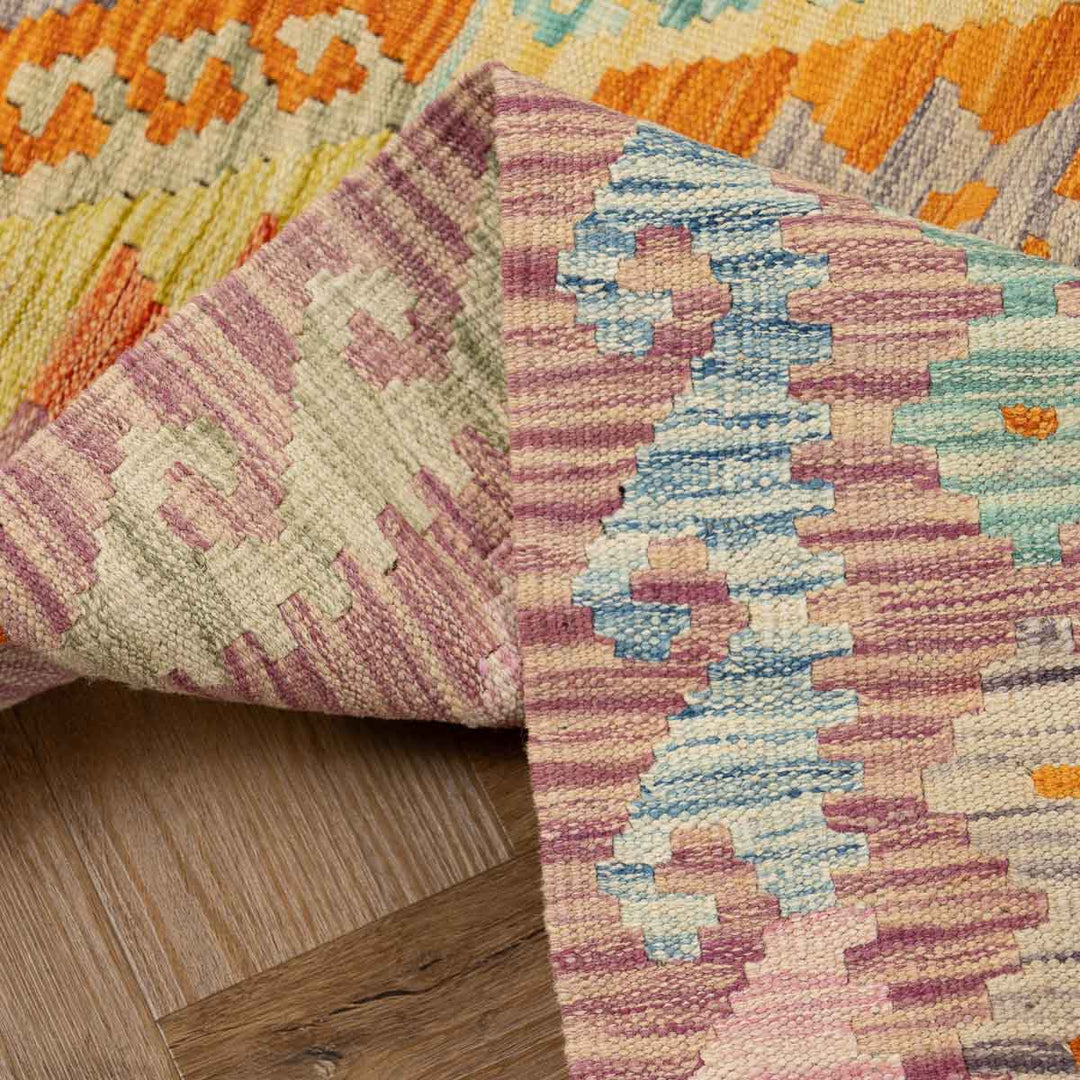 שטיח קילים אפגני 00 צבעוני 299*81