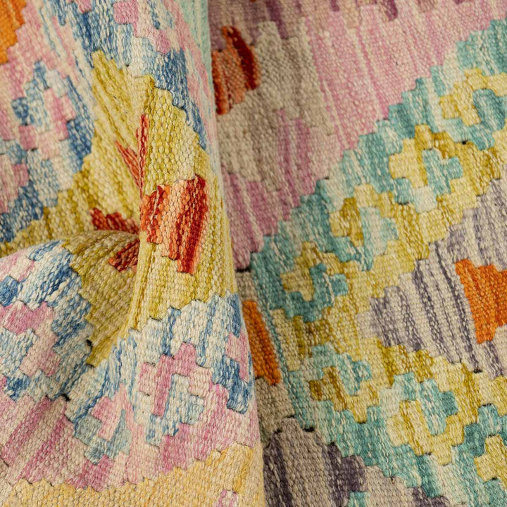 שטיח קילים אפגני 00 צבעוני 299*81