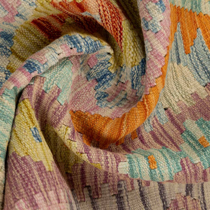 שטיח קילים אפגני 00 צבעוני 299*81