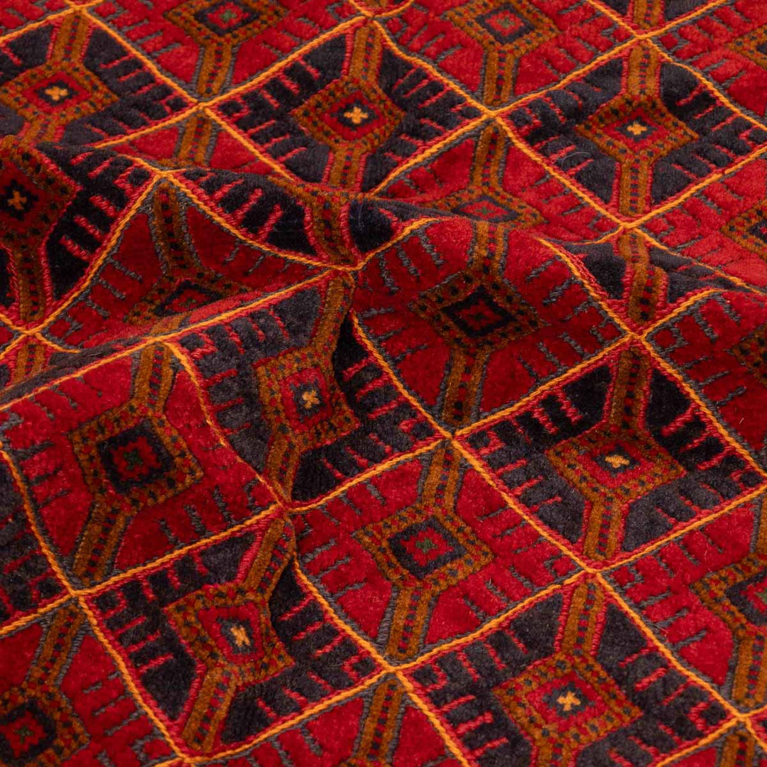 שטיח אוזבקי 00 אדום 200*144 | Uzbek