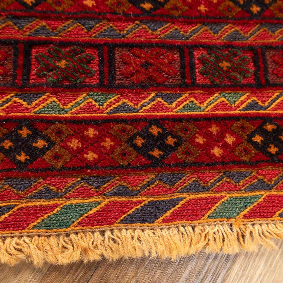 שטיח אוזבקי 00 אדום 200*144 | Uzbek