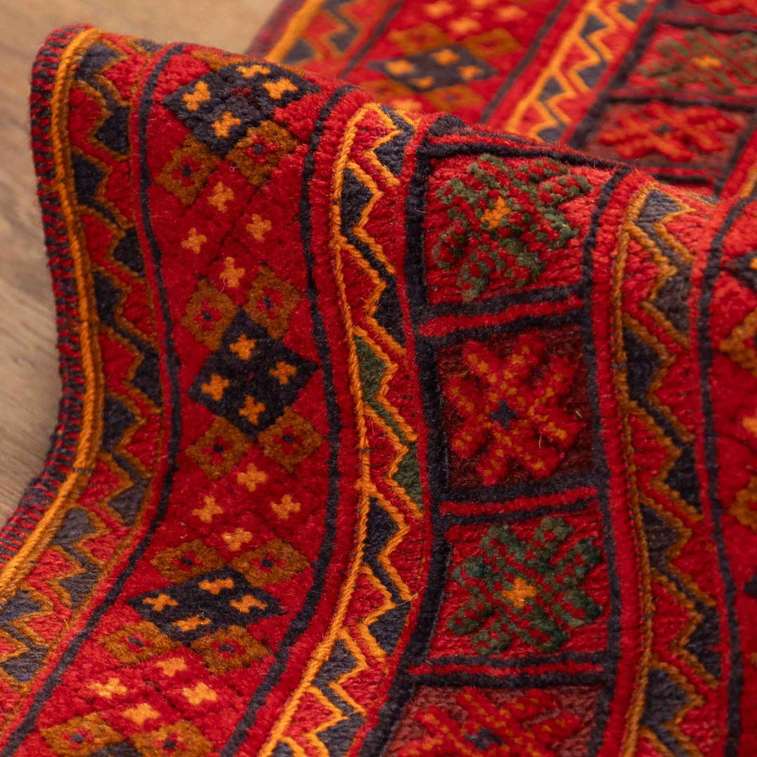 שטיח אוזבקי 00 אדום 200*144 | Uzbek