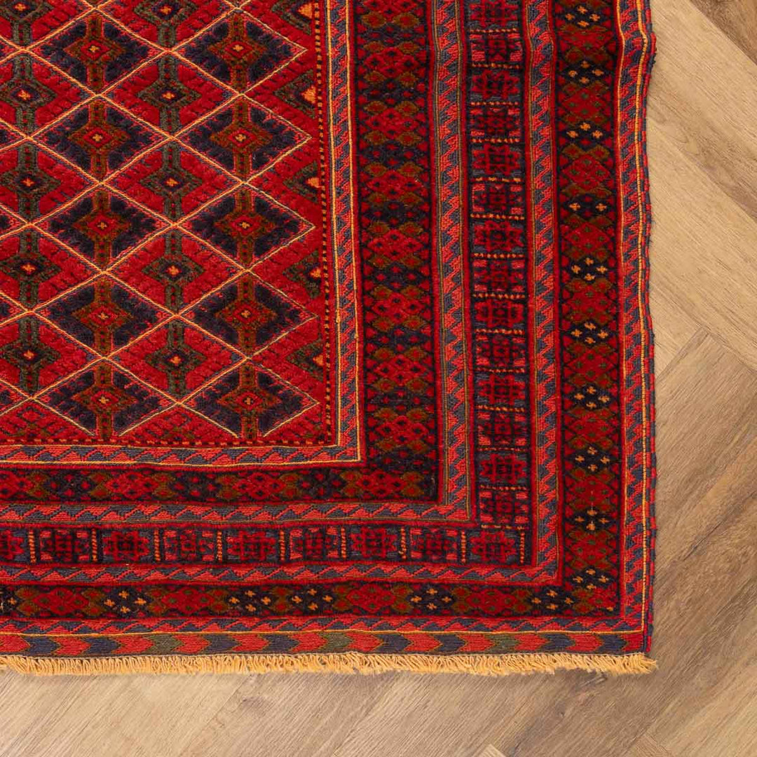 שטיח אוזבקי 00 אדום 185*147 | Uzbek