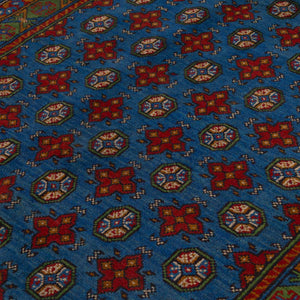 שטיח אפגני בוכרה 00 כחול 238*172 | Bokhara Rug