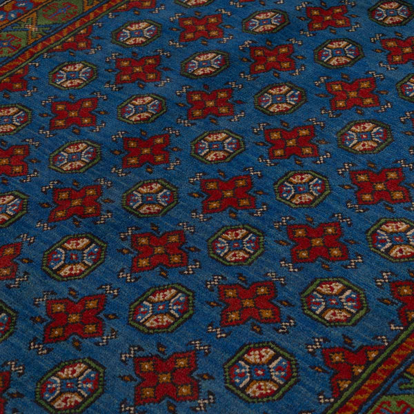 שטיח אפגני בוכרה 00 כחול 238*172 | Bokhara Rug