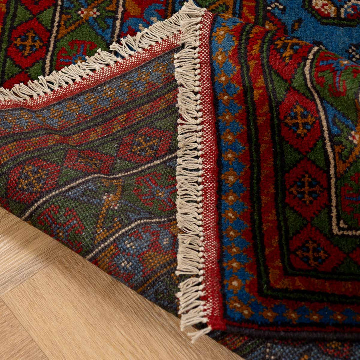 שטיח אפגני בוכרה 00 כחול 238*172 | Bokhara Rug