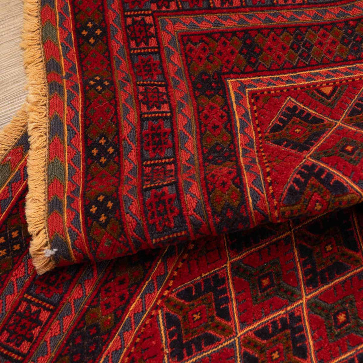 שטיח אוזבקי 00 אדום 185*147 | Uzbek