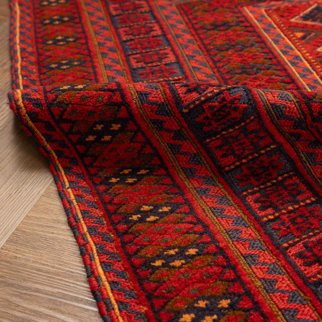 שטיח אוזבקי 00 אדום 185*147 | Uzbek