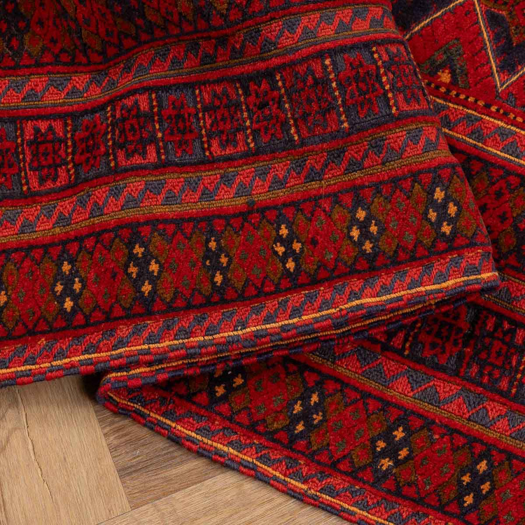 שטיח אוזבקי 00 אדום 185*147 | Uzbek