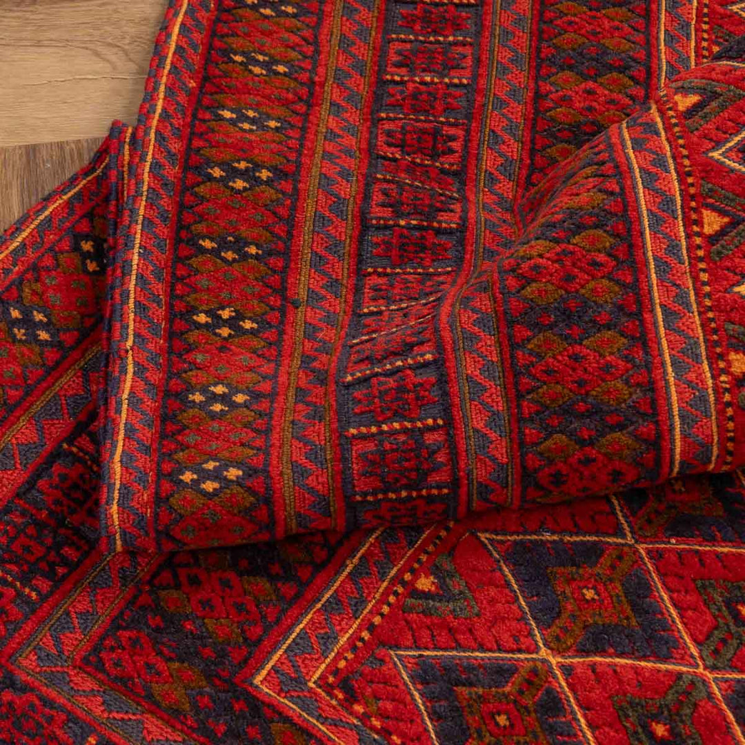 שטיח אוזבקי 00 אדום 185*147 | Uzbek