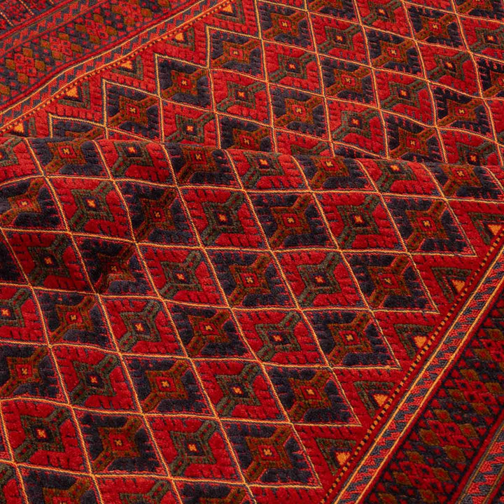 שטיח אוזבקי 00 אדום 185*147 | Uzbek