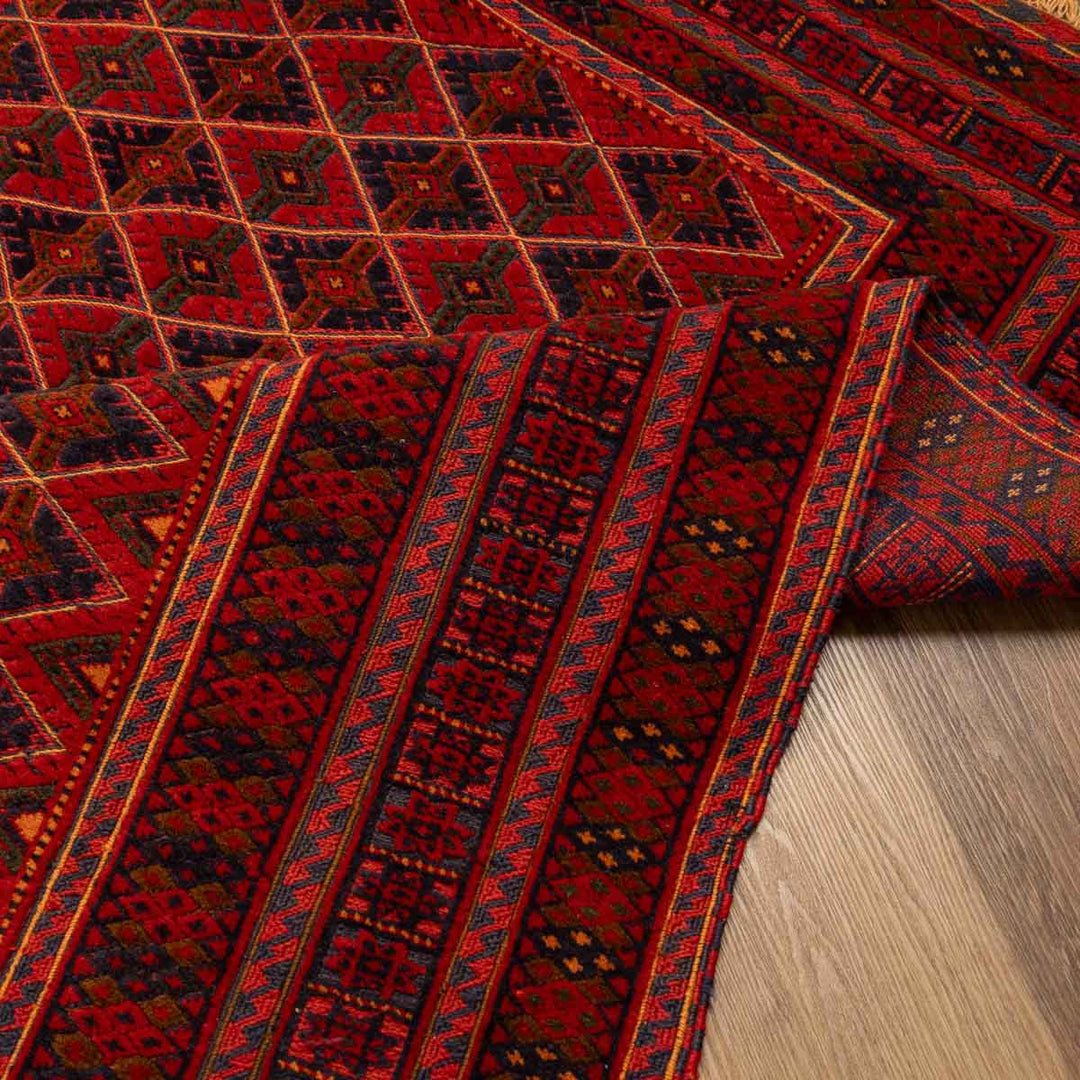 שטיח אוזבקי 00 אדום 185*147 | Uzbek