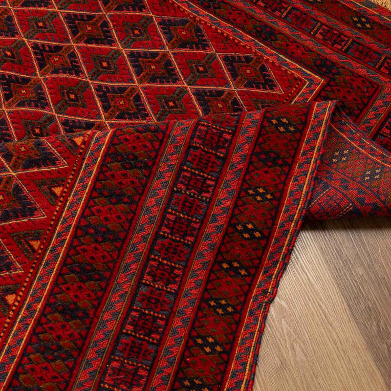שטיח אוזבקי 00 אדום 185*147 | Uzbek