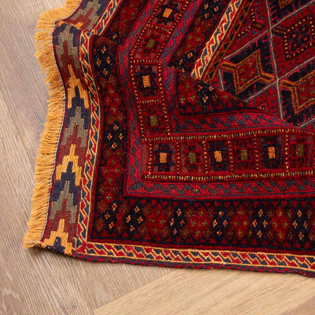 שטיח אוזבקי 00 אדום 193*156 | Uzbek