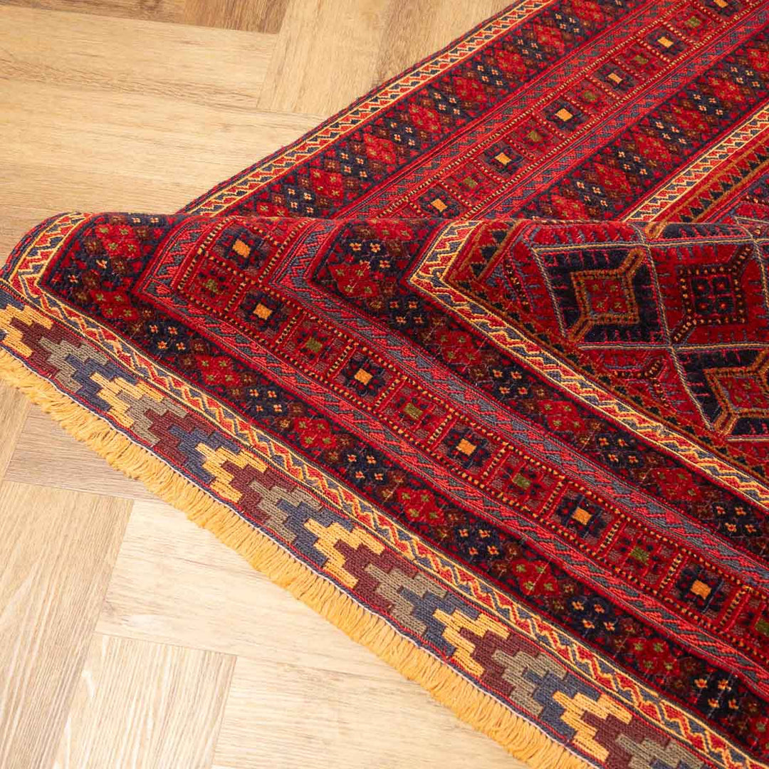 שטיח אוזבקי 00 אדום 193*156 | Uzbek