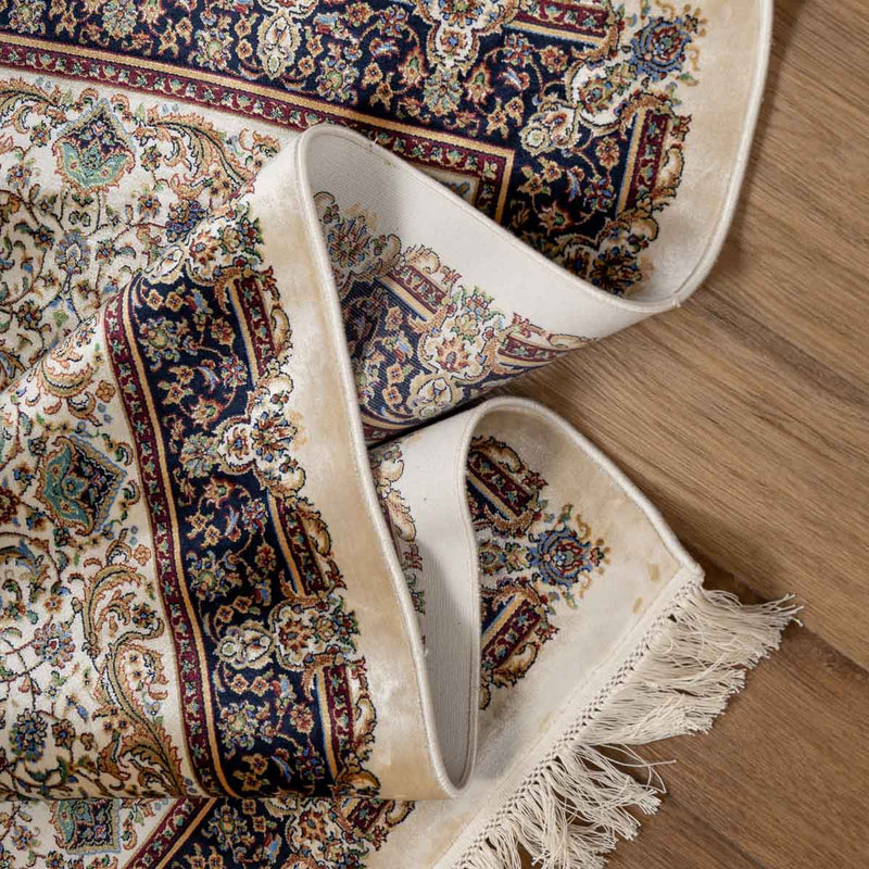 שטיח קום משי 41 בז' | QOM