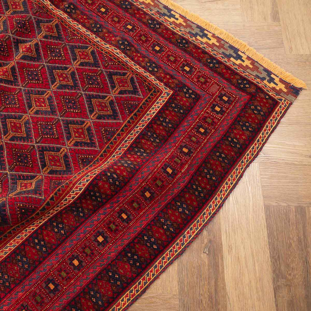 שטיח אוזבקי 00 אדום 193*156 | Uzbek