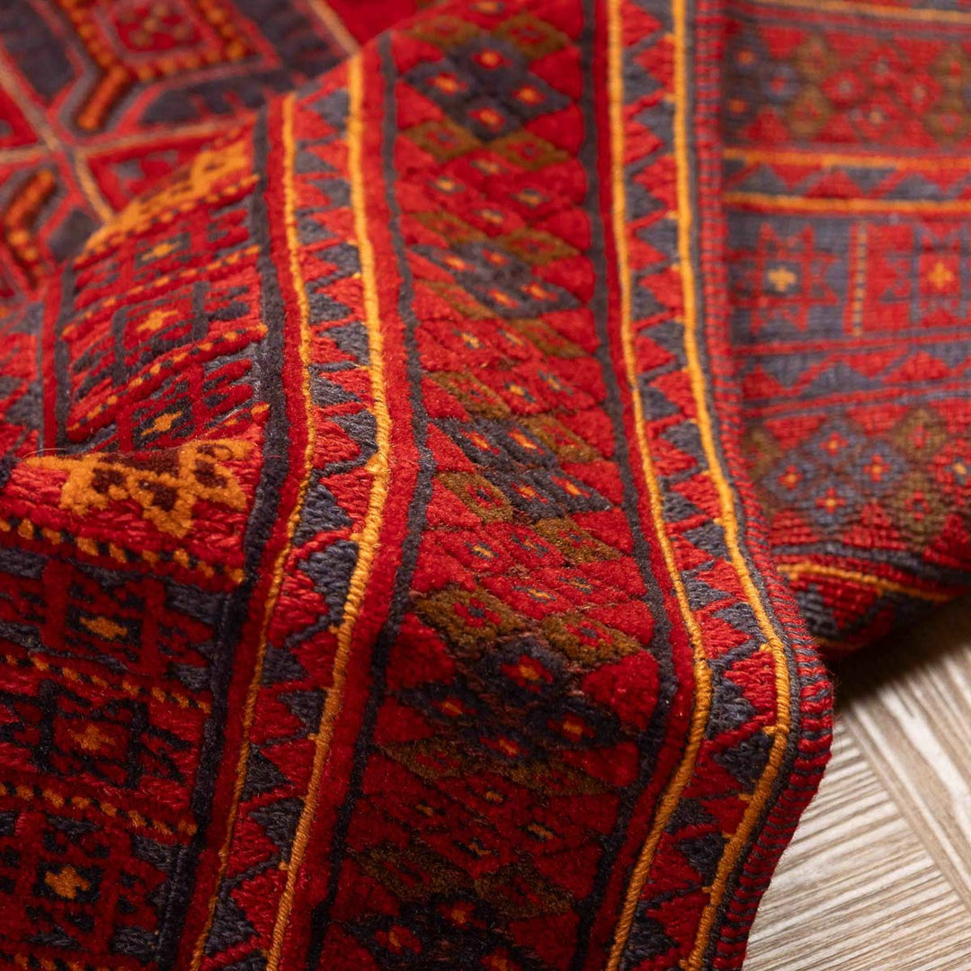 שטיח אוזבקי 00 אדום 195*152 | Uzbek