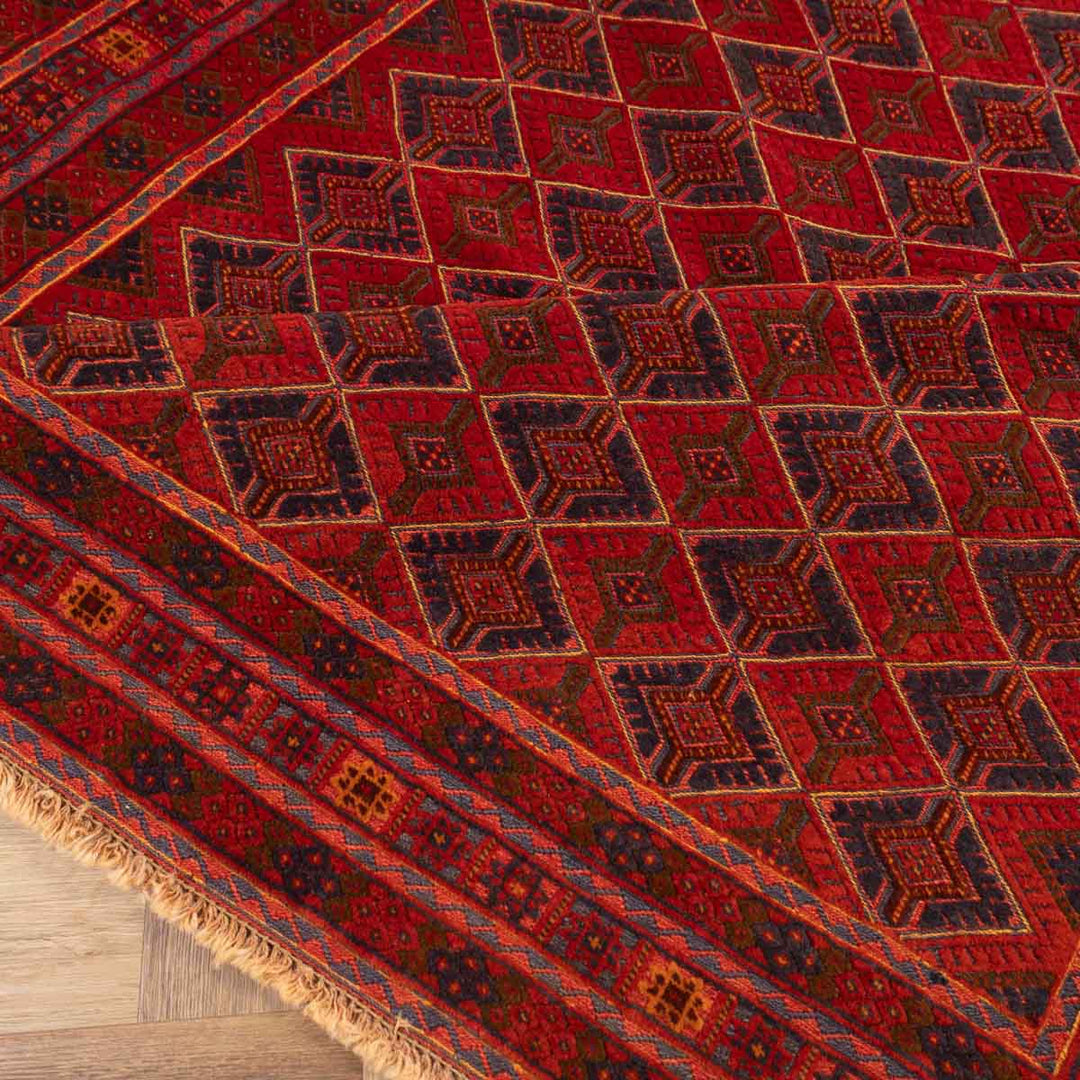 שטיח אוזבקי 00 אדום 195*152 | Uzbek