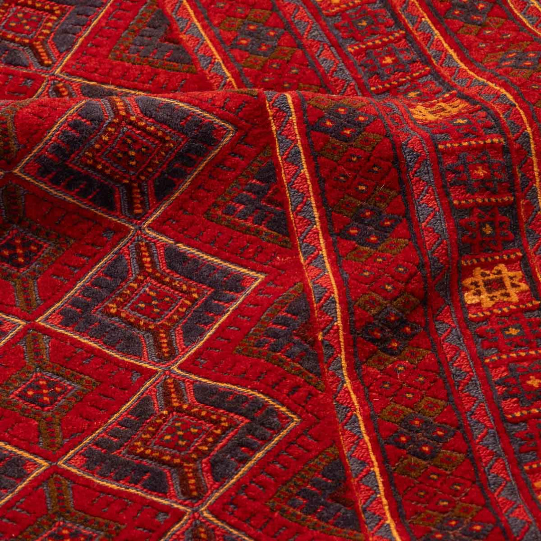 שטיח אוזבקי 00 אדום 195*152 | Uzbek