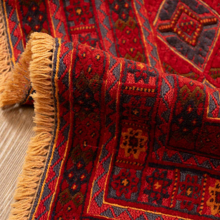 שטיח אוזבקי 00 אדום 195*152 | Uzbek