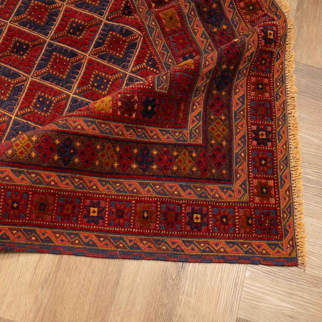 שטיח אוזבקי 00 אדום 200*147 | Uzbek