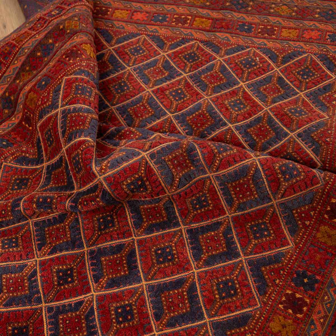 שטיח אוזבקי 00 אדום 200*147 | Uzbek