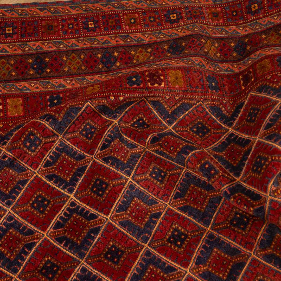 שטיח אוזבקי 00 אדום 200*147 | Uzbek