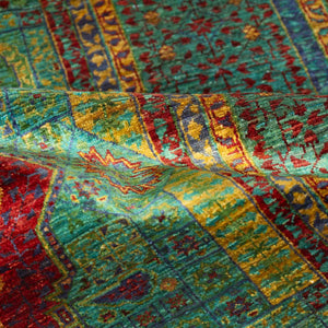 שטיח ממלוק 00 טורקיז 240*177 | Mamluk