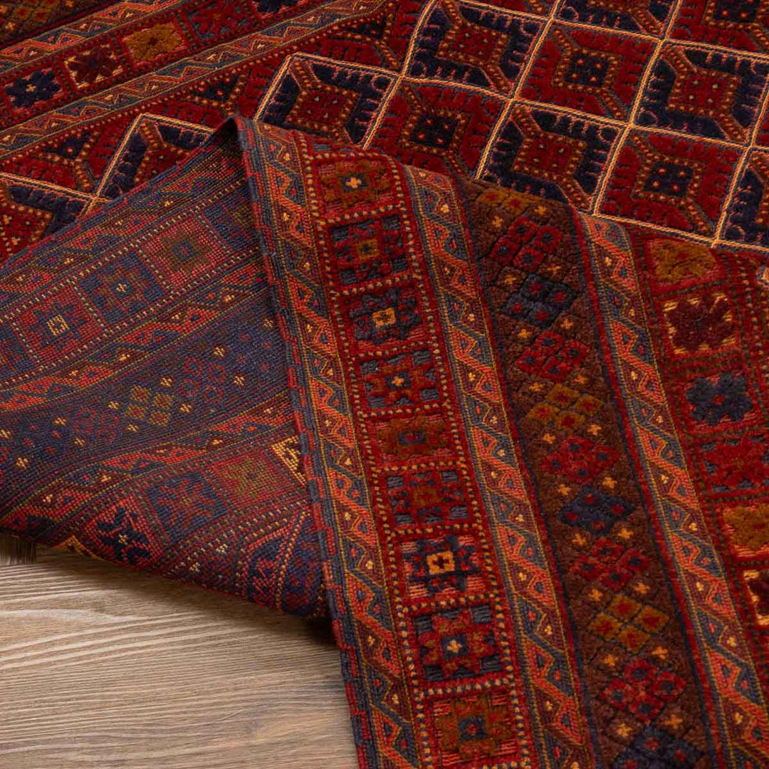 שטיח אוזבקי 00 אדום 200*147 | Uzbek