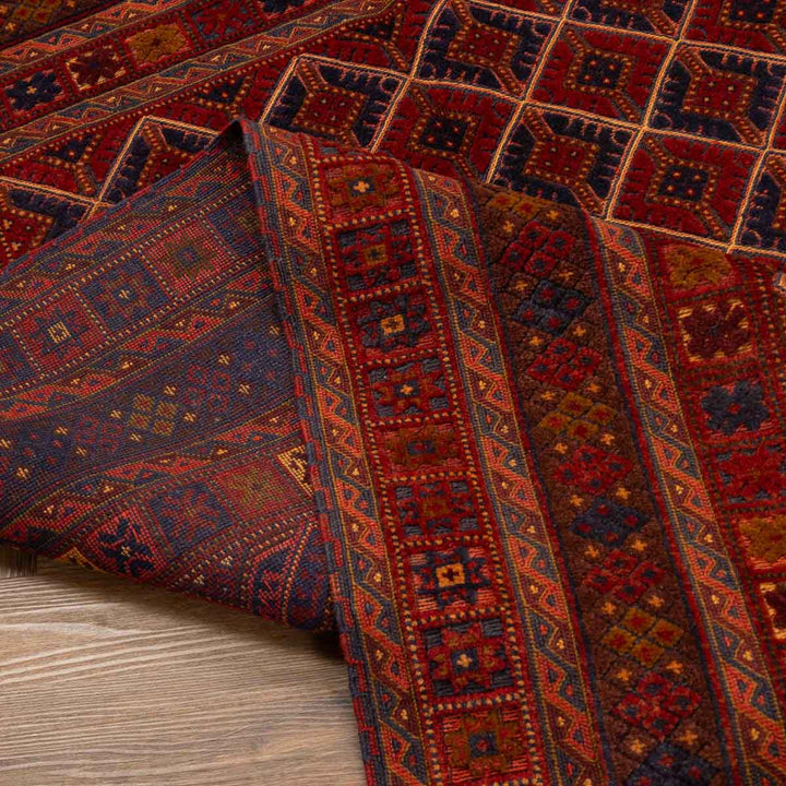 שטיח אוזבקי 00 אדום 200*147 | Uzbek