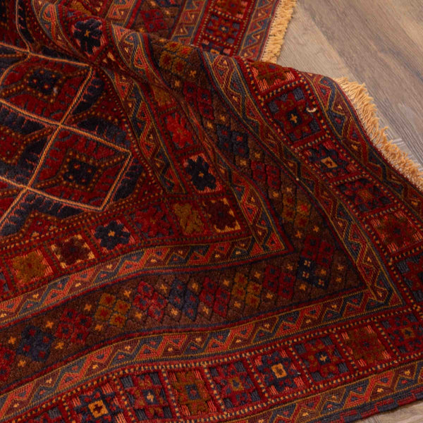 שטיח אוזבקי 00 אדום 200*147 | Uzbek