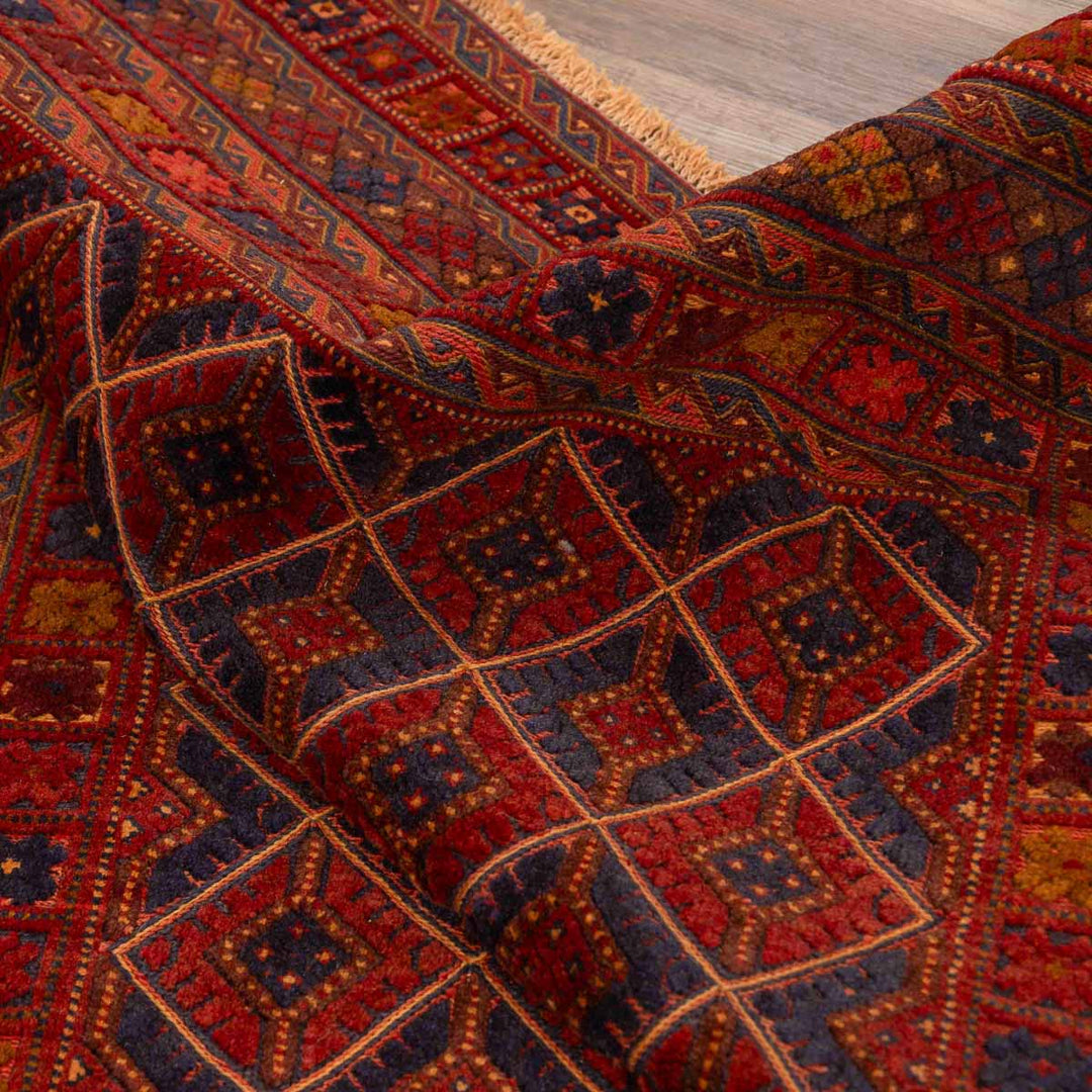 שטיח אוזבקי 00 אדום 200*147 | Uzbek