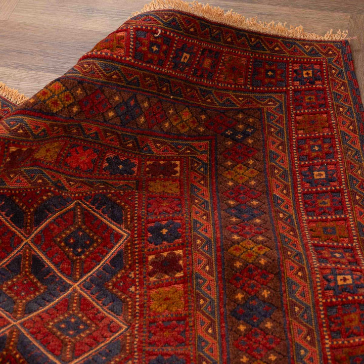 שטיח אוזבקי 00 אדום 200*147 | Uzbek