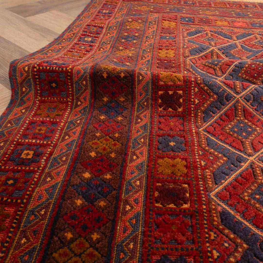 שטיח אוזבקי 00 אדום 200*147 | Uzbek