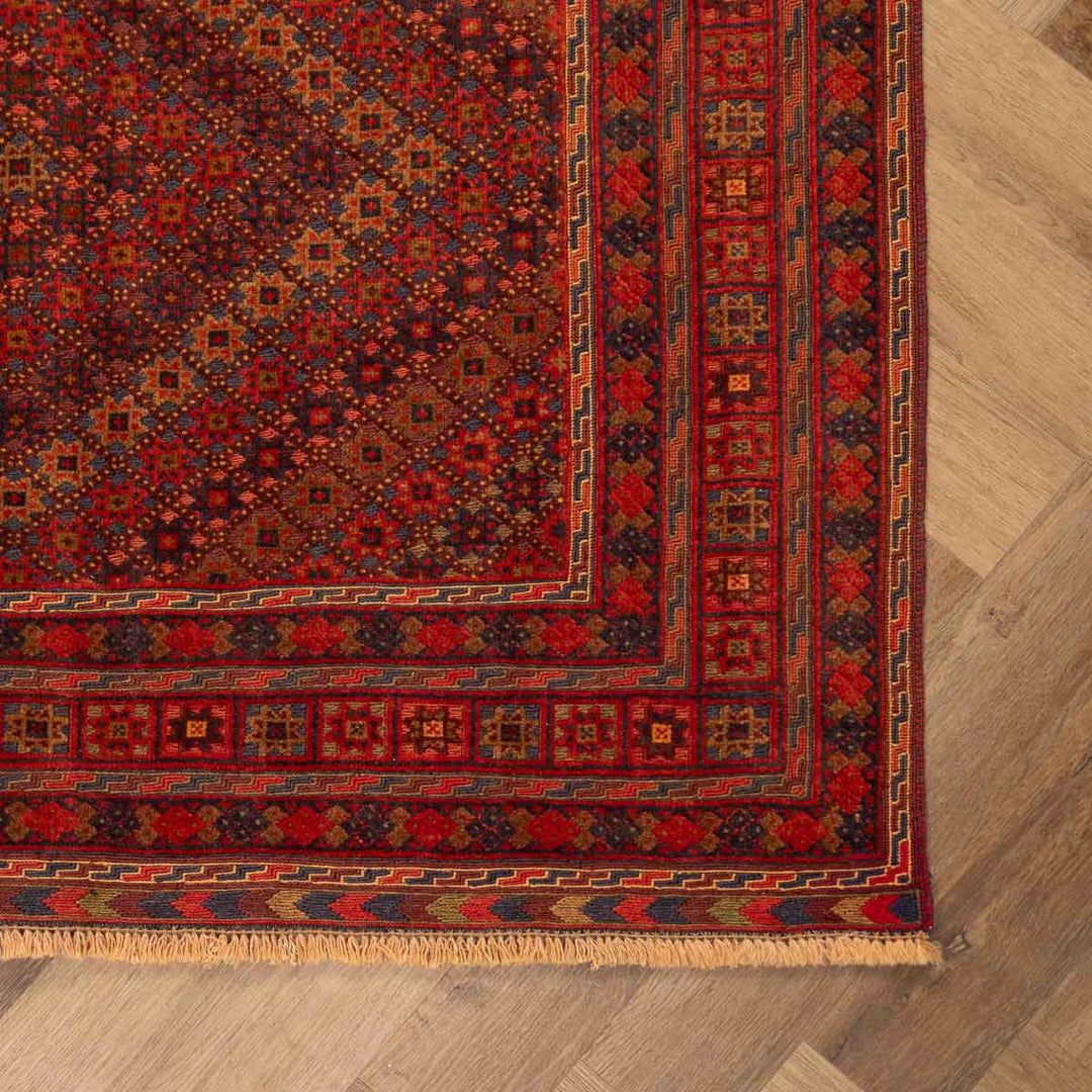 שטיח אוזבקי 00 אדום 197*149 | Uzbek