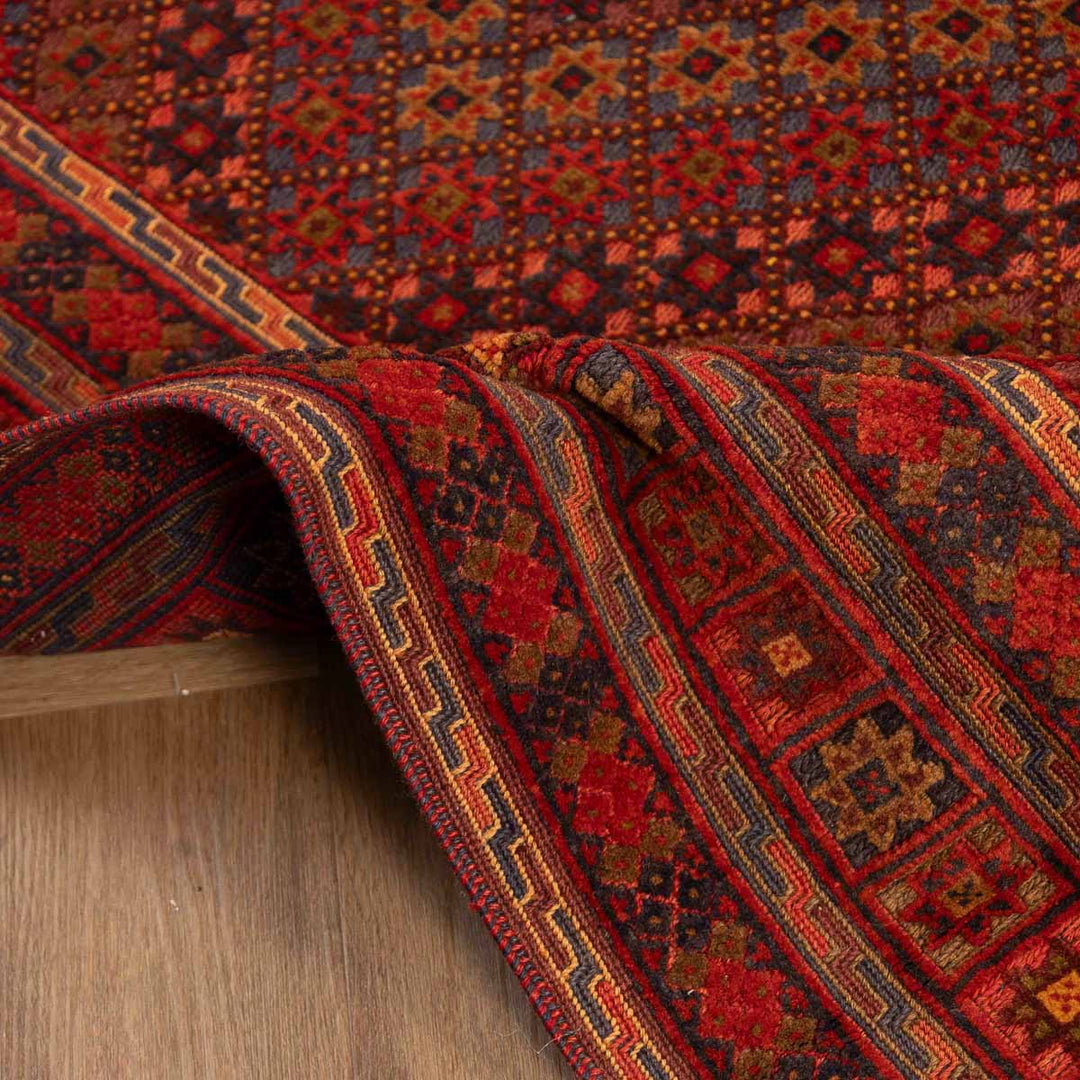 שטיח אוזבקי 00 אדום 197*149 | Uzbek