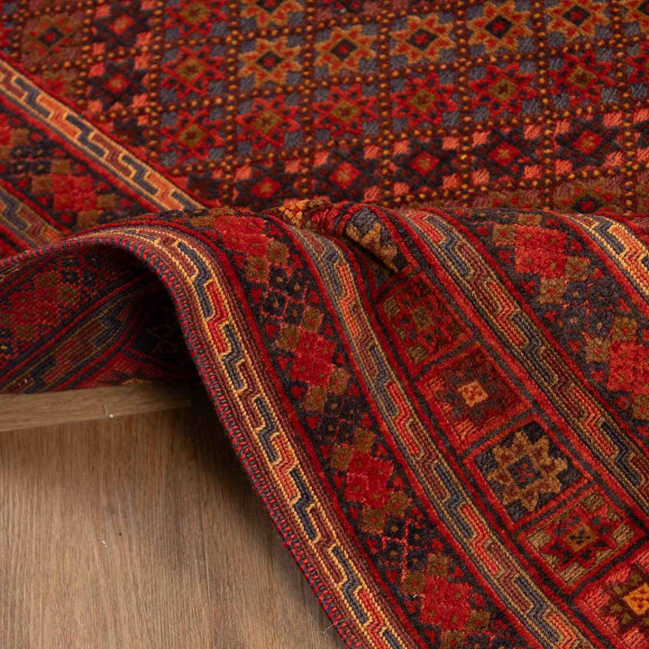 שטיח אוזבקי 00 אדום 197*149 | Uzbek