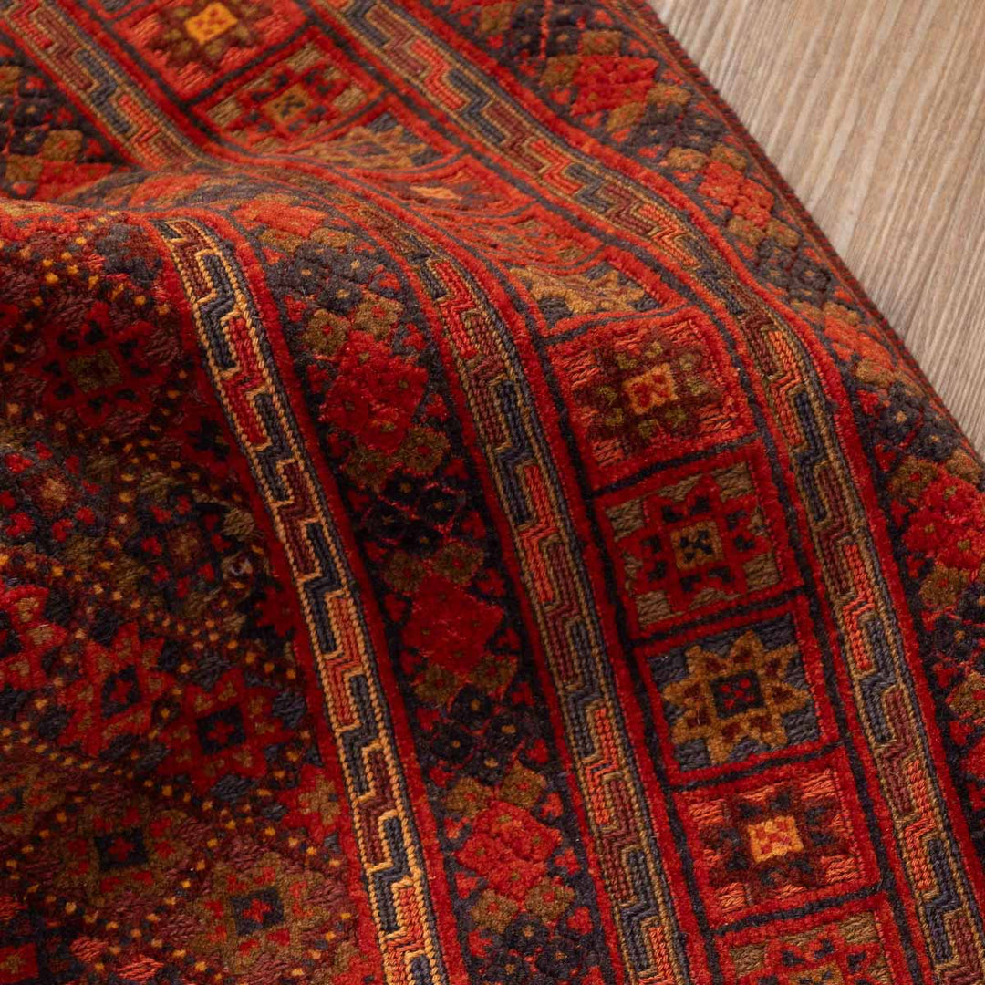 שטיח אוזבקי 00 אדום 197*149 | Uzbek