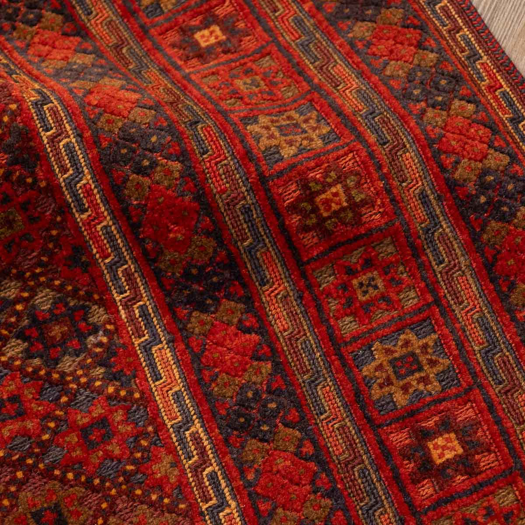 שטיח אוזבקי 00 אדום 197*149 | Uzbek