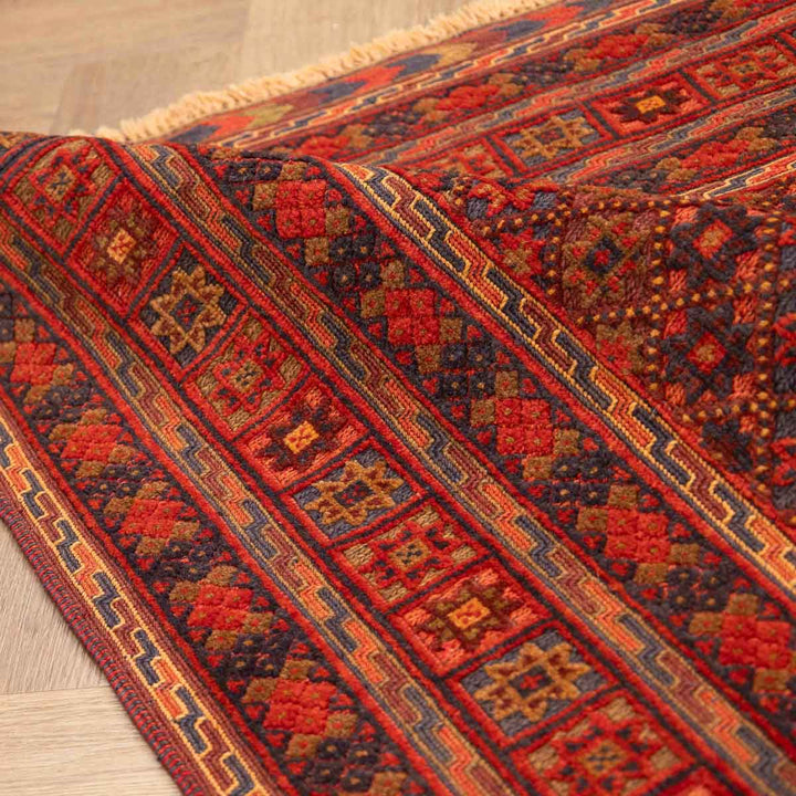 שטיח אוזבקי 00 אדום 197*149 | Uzbek